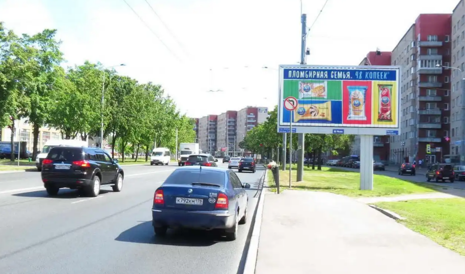 билборд на Ветеранов